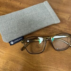 Peepers eyeglasses +1.00